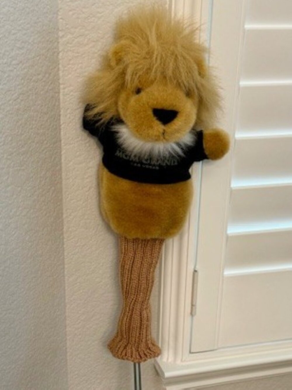 Vintage MGM Grand Las Vegas GOLF CLUB Headcover